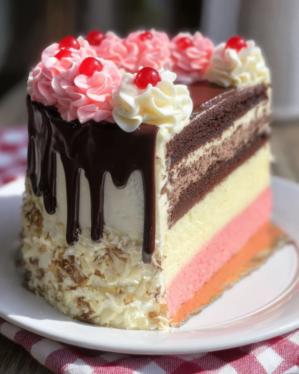 Neapolitan Cake 36 Neapolitan