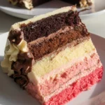 Neapolitan Layer Cake 57 Neapolitan Layer Cake