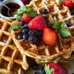 Oatmeal Cottage Cheese Waffles 16 Oatmeal Cottage Cheese Waffles