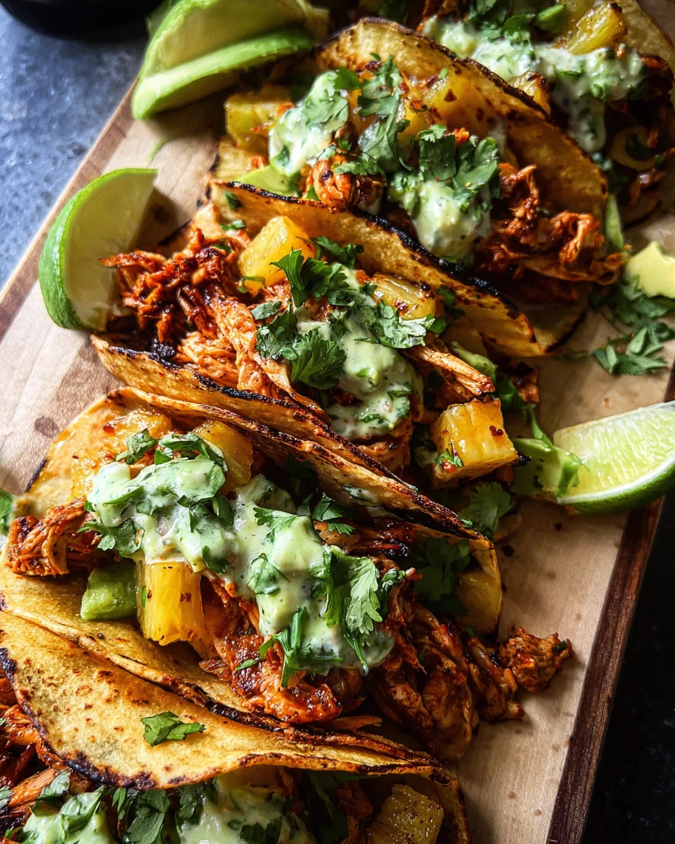 One Pan Chicken & Pineapple Tacos 21 One