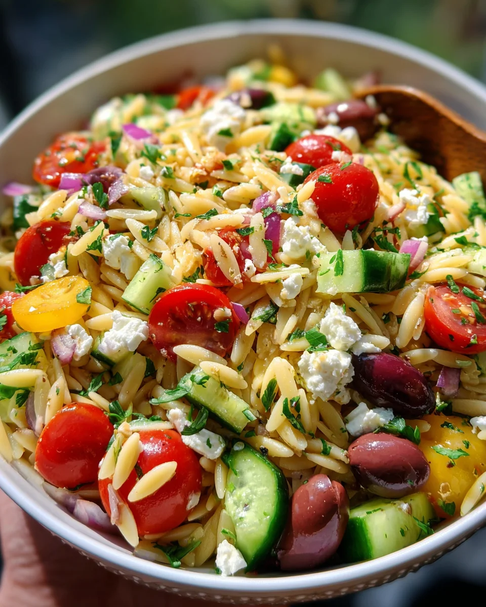 Orzo Pasta Salad
