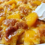 Peach Cobbler with Cake Mix 19 Peach Cobbler with Cake Mix