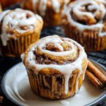 Pumpkin Cinnamon Roll Muffins 24 Pumpkin Cinnamon Roll Muffins