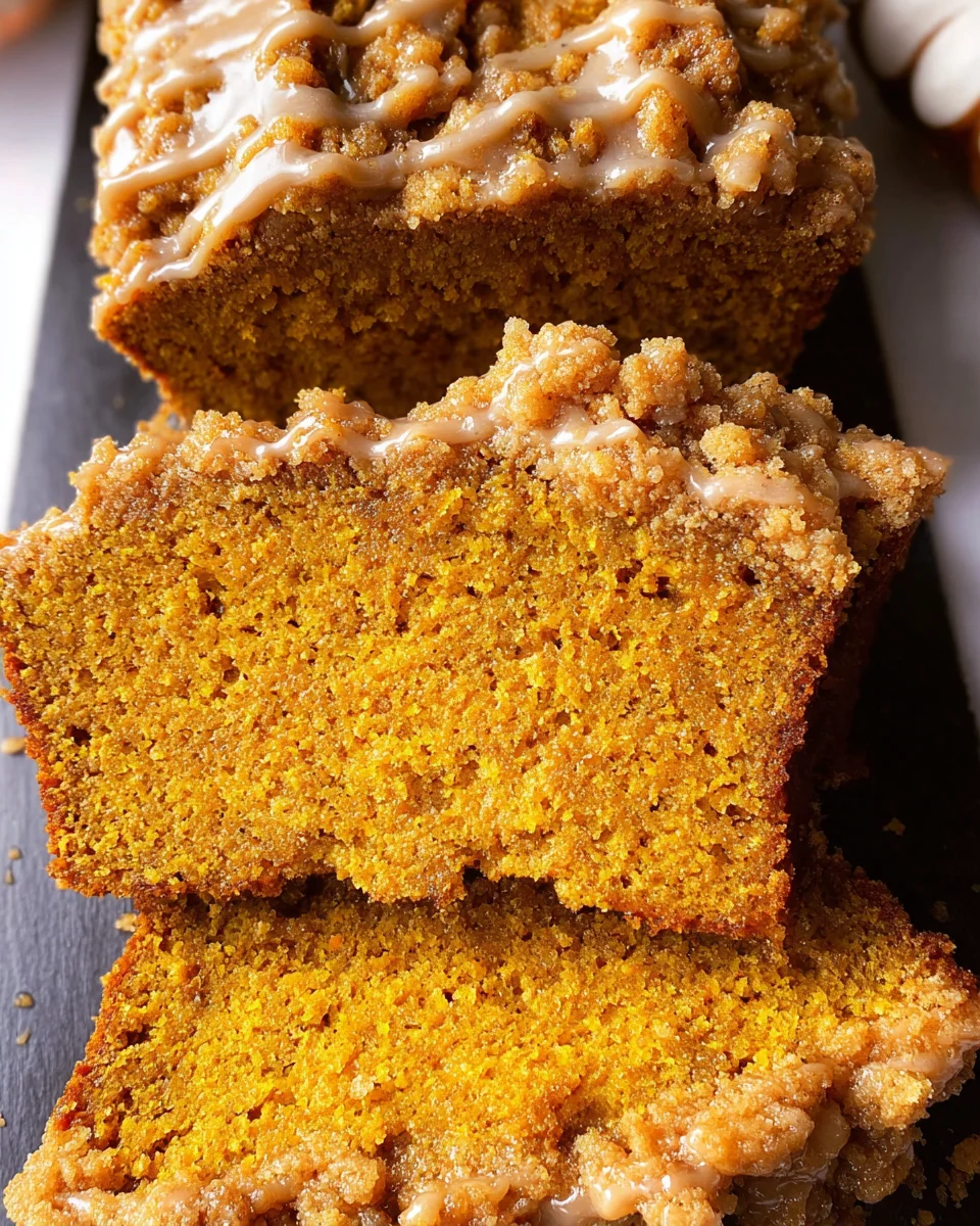 Pumpkin Streusel Bread 32 Pumpkin