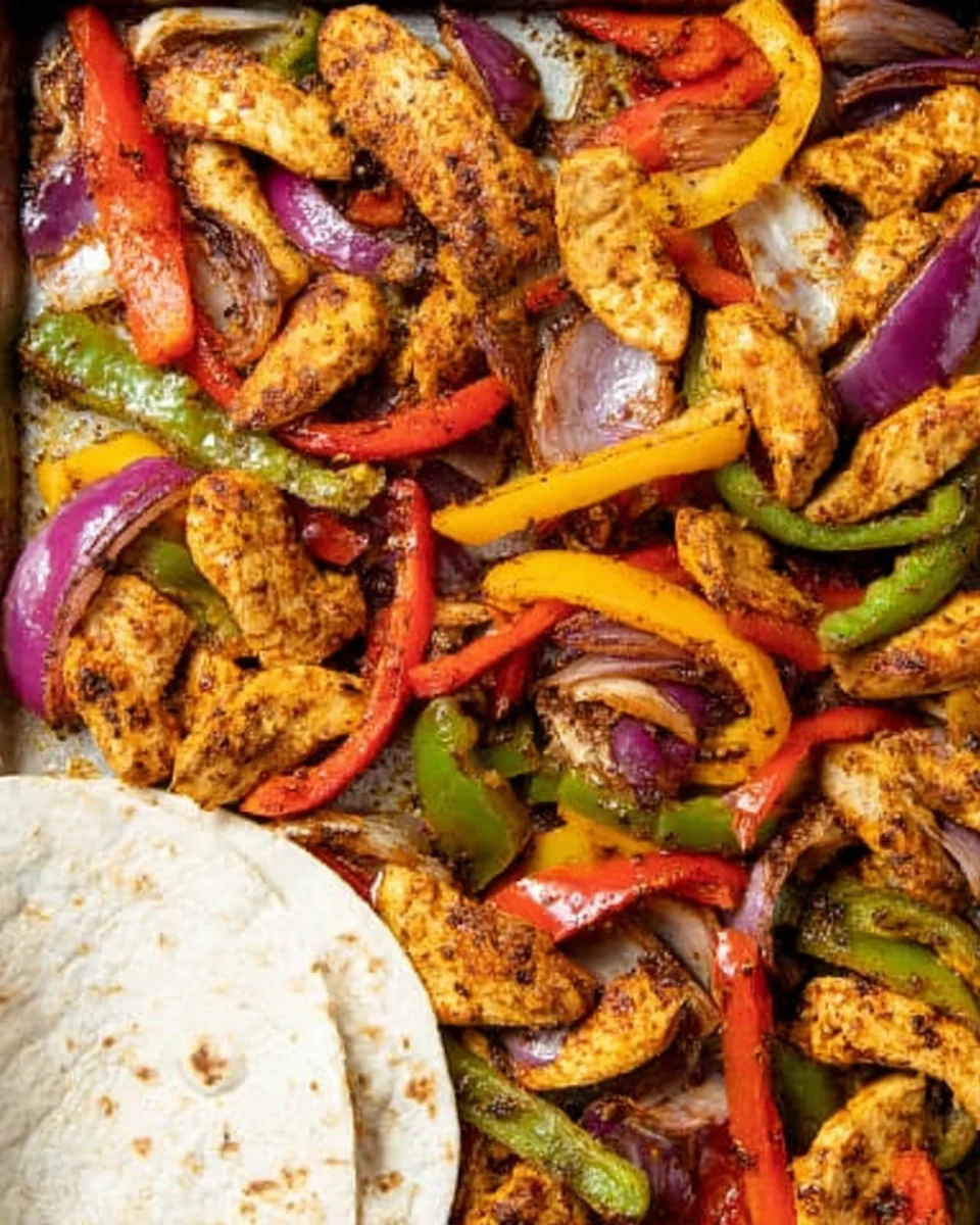 Sheet Pan Chicken Fajitas 26 Sheet