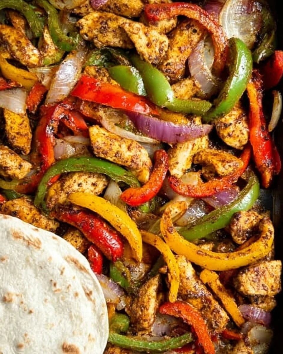 Sheet Pan Chicken Fajitas 27 Sheet