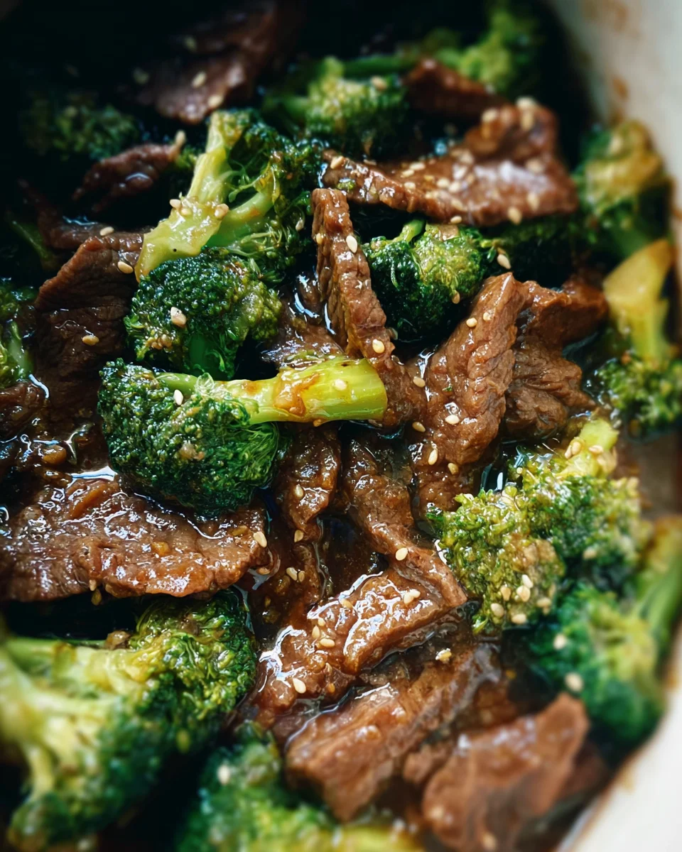 Slow Cooker Beef and Broccoli 19 Slow