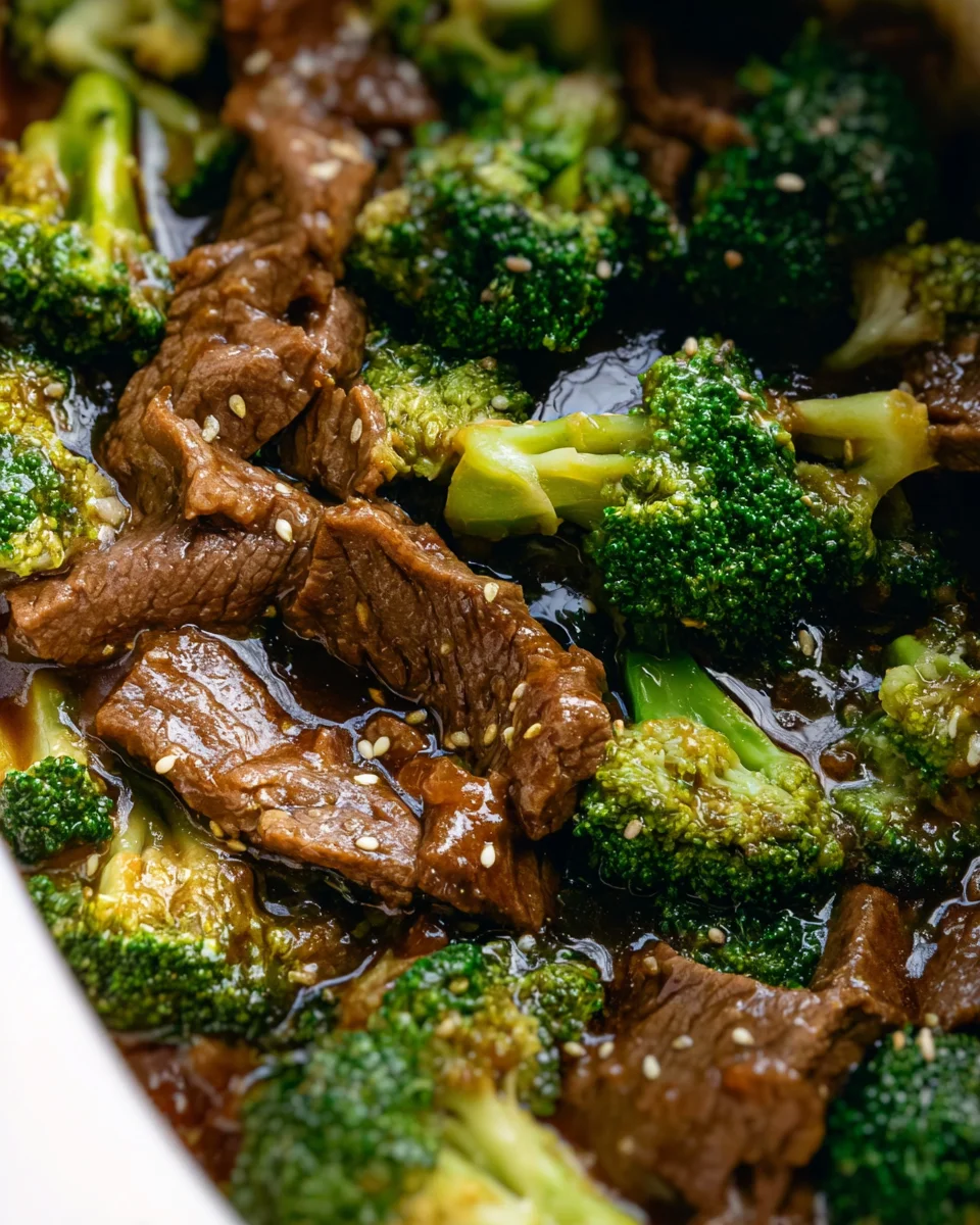 Slow Cooker Beef and Broccoli 20 Slow