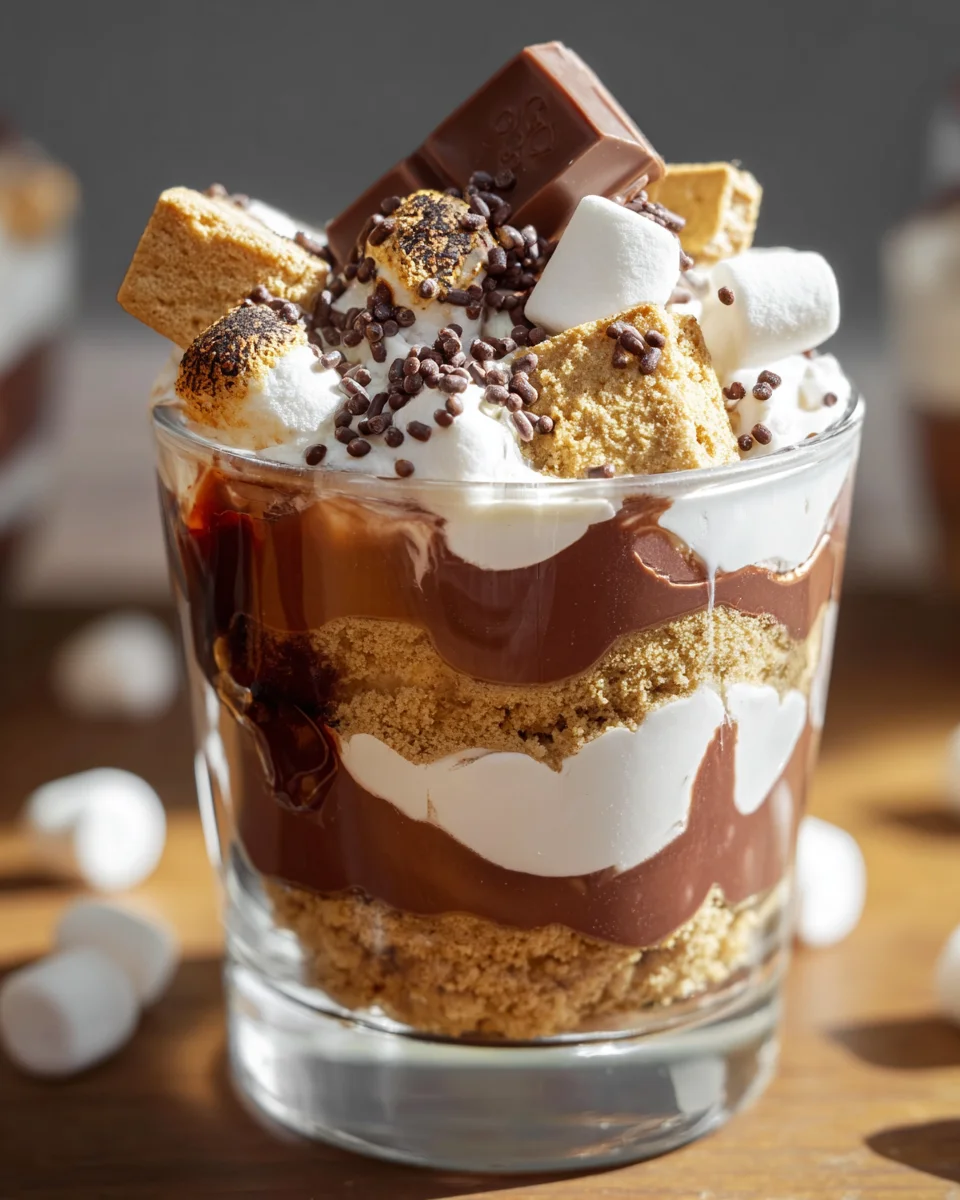 Smores Pudding Cups