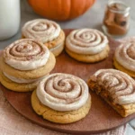 Soft Pumpkin Cookies with Cinnamon Frosting 31 Soft Pumpkin Cookies with Cinnamon Frosting