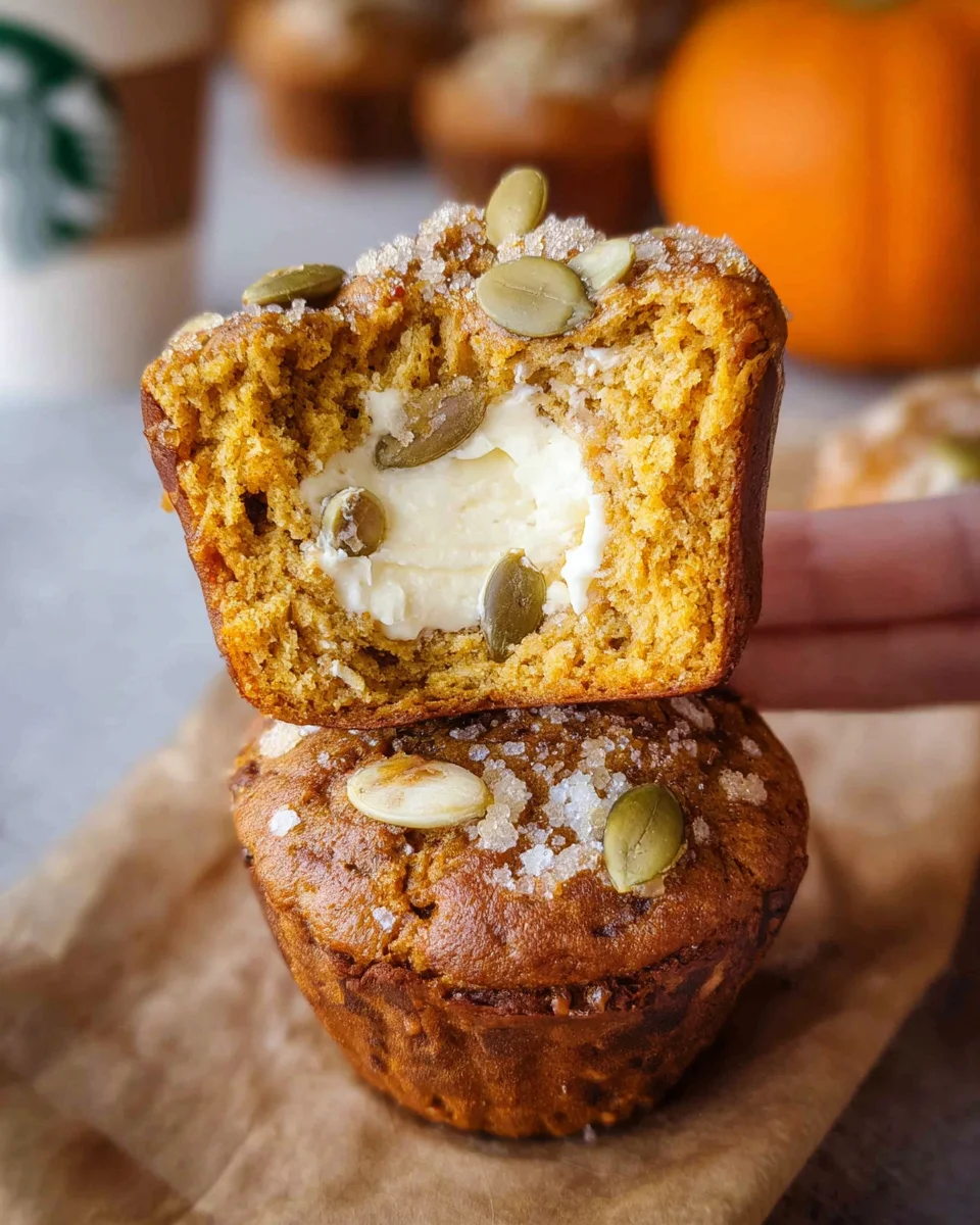 Starbucks pumpkin cream cheese muffins