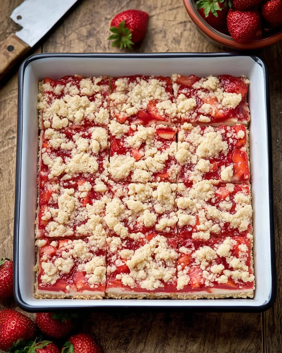 Strawberry Cheesecake Bars