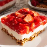 Strawberry Pretzel Jello Salad 25 Strawberry Pretzel Jello Salad