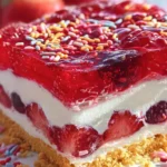 Summer Berry Jello Lasagna