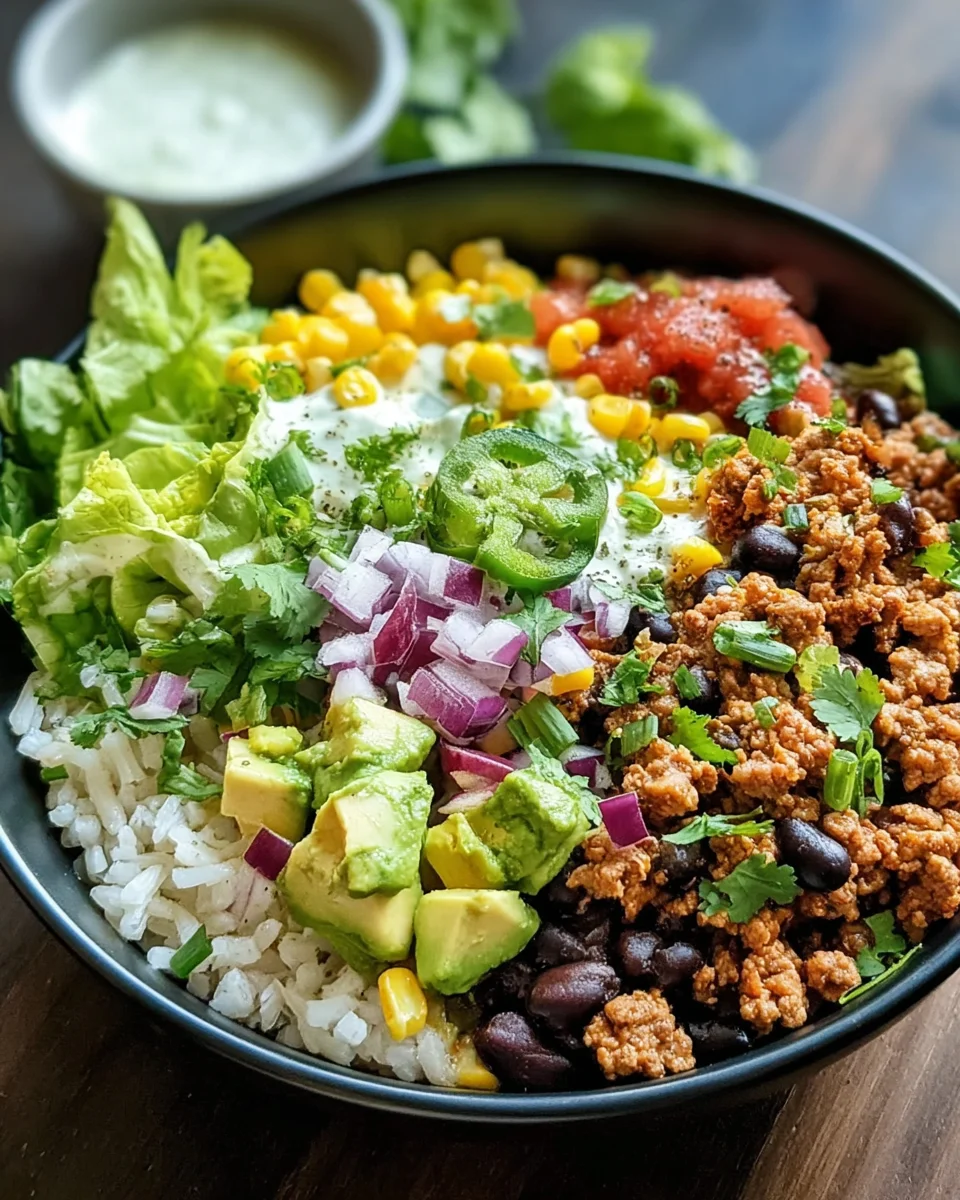 Taco Lunch Bowls