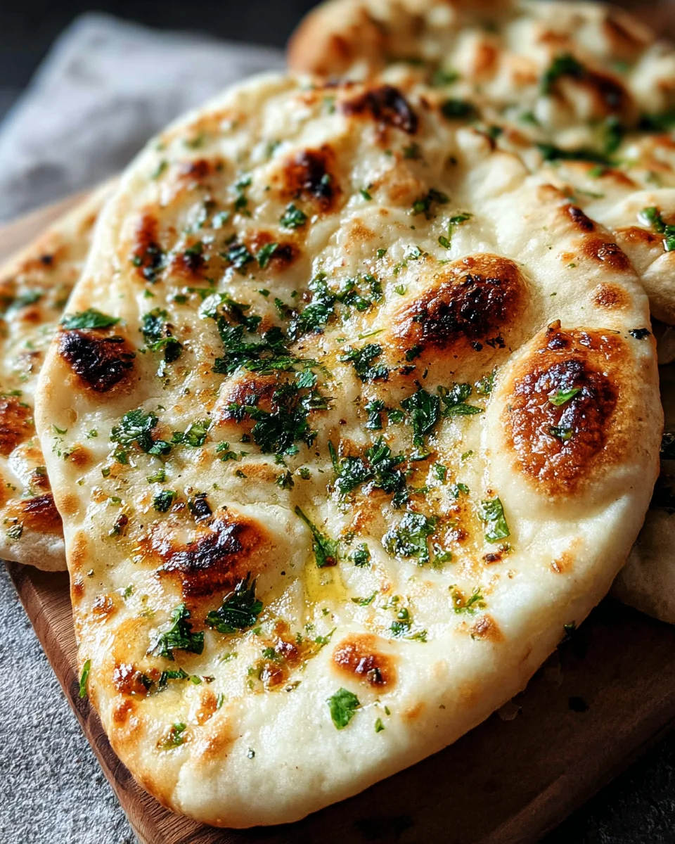 The Best Easy Garlic Naan Bread