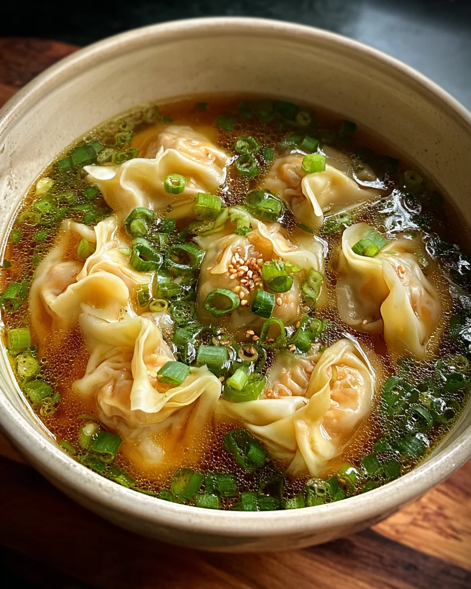 Wonton Soup Recipe