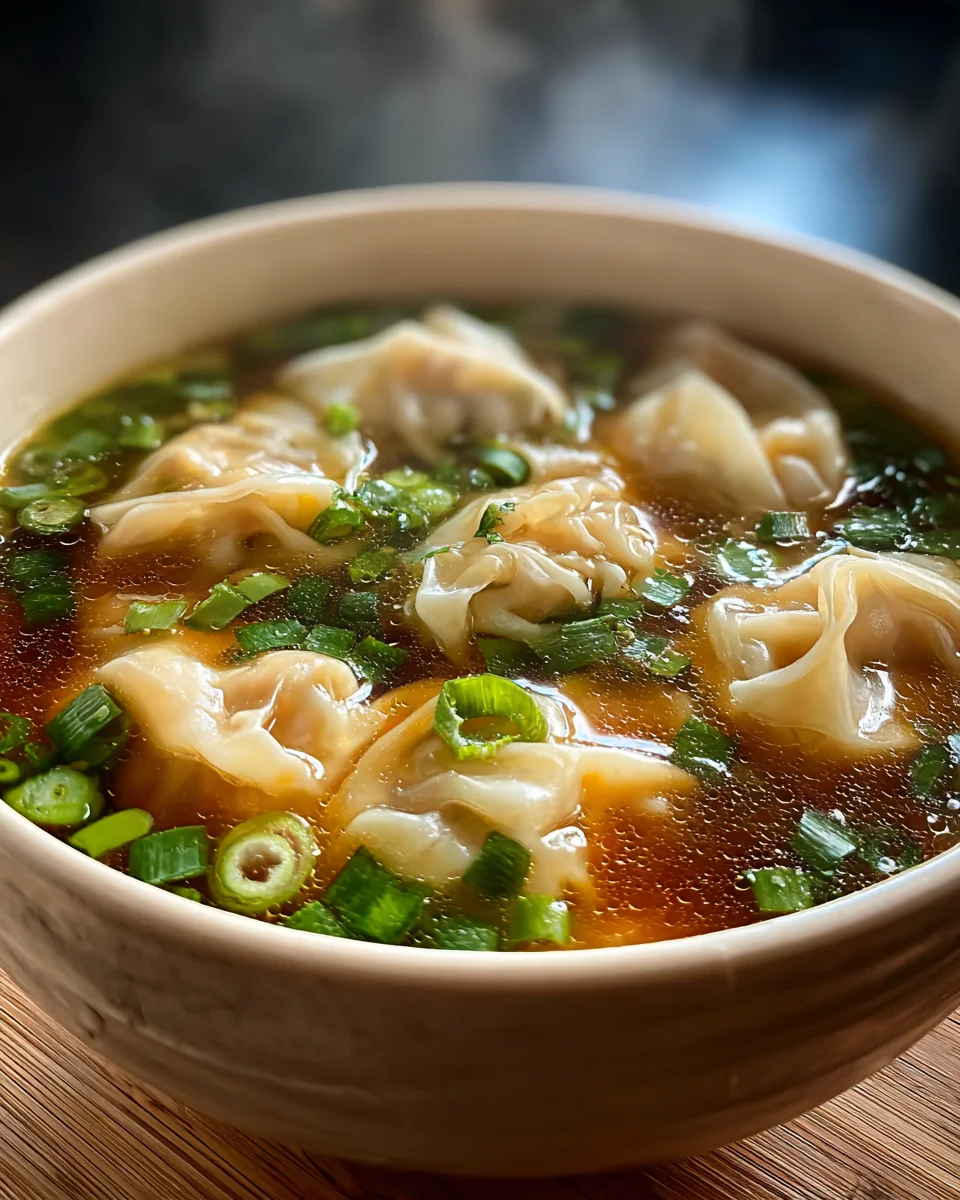 Wonton Soup Recipe 19 Wonton