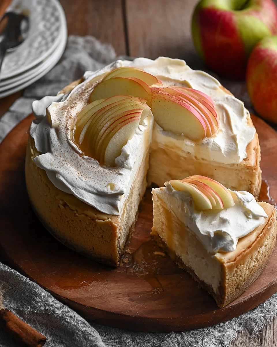 Apple Cider Cheesecake 19 Apple