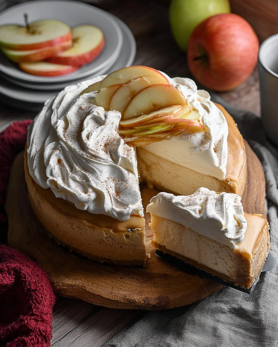 Apple Cider Cheesecake 20 Apple
