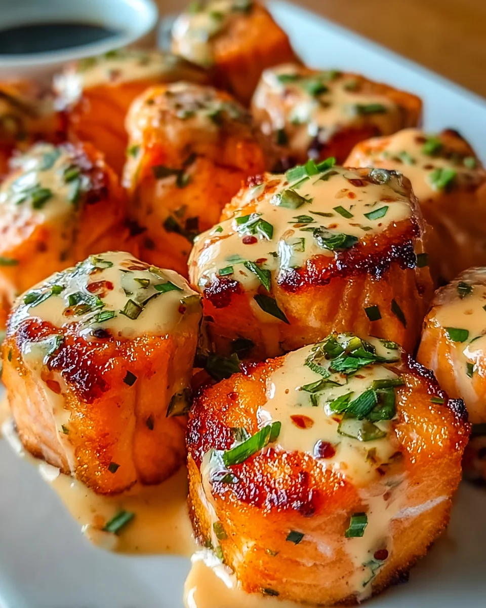 Bang Bang Salmon Bites