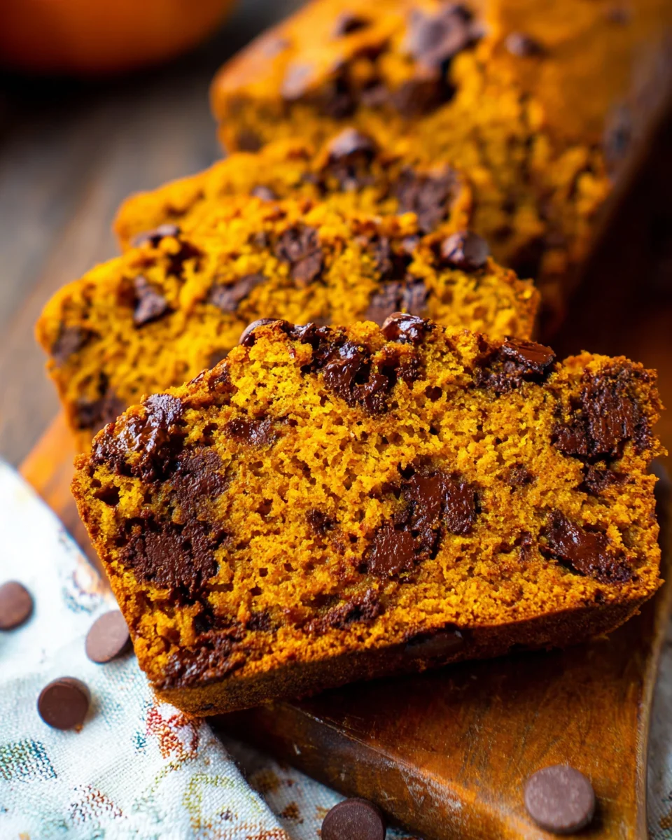 Best Chocolate Chip Pumpkin Bread
