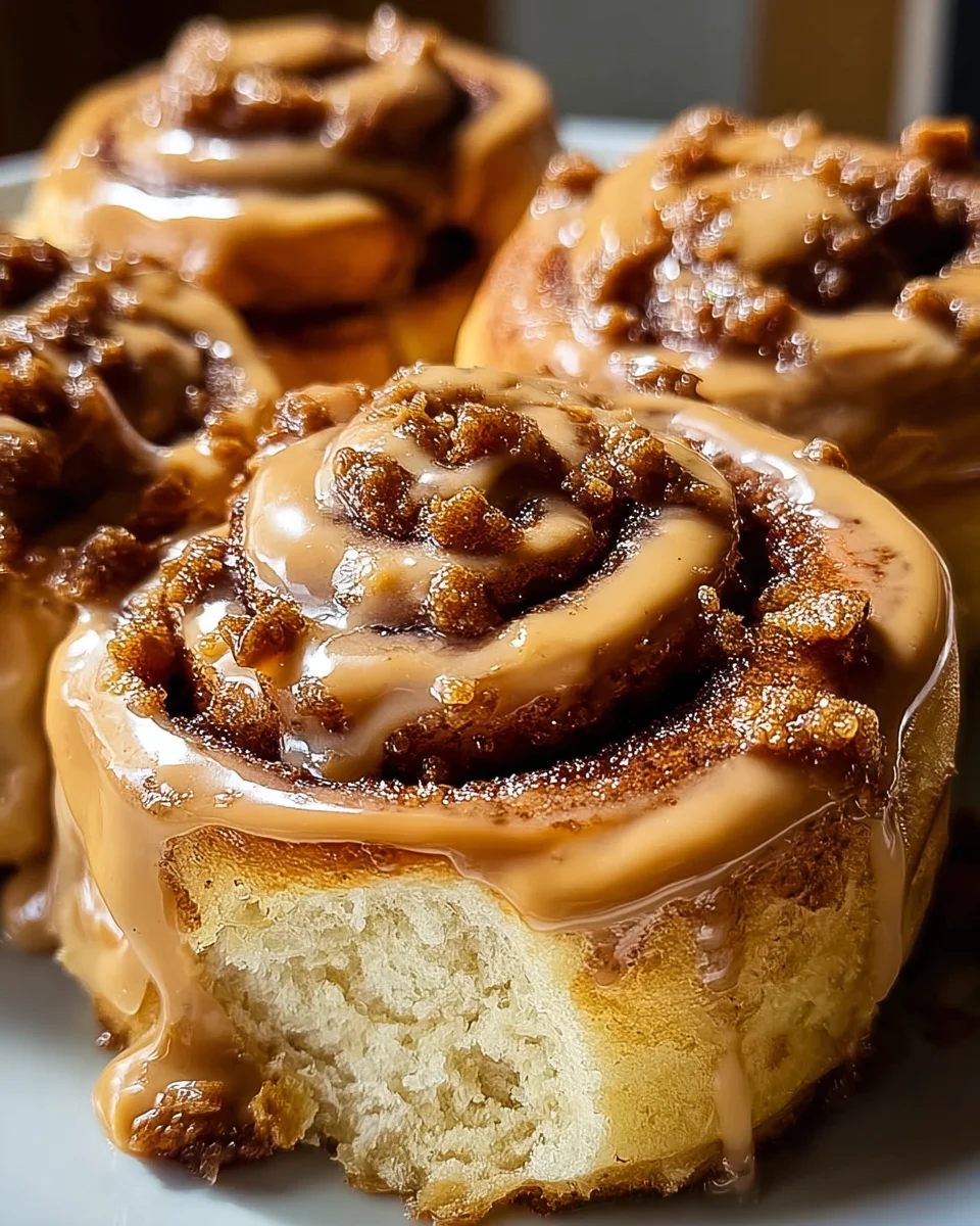 Biscoff Cookie Butter Cinnamon Rolls Recipe