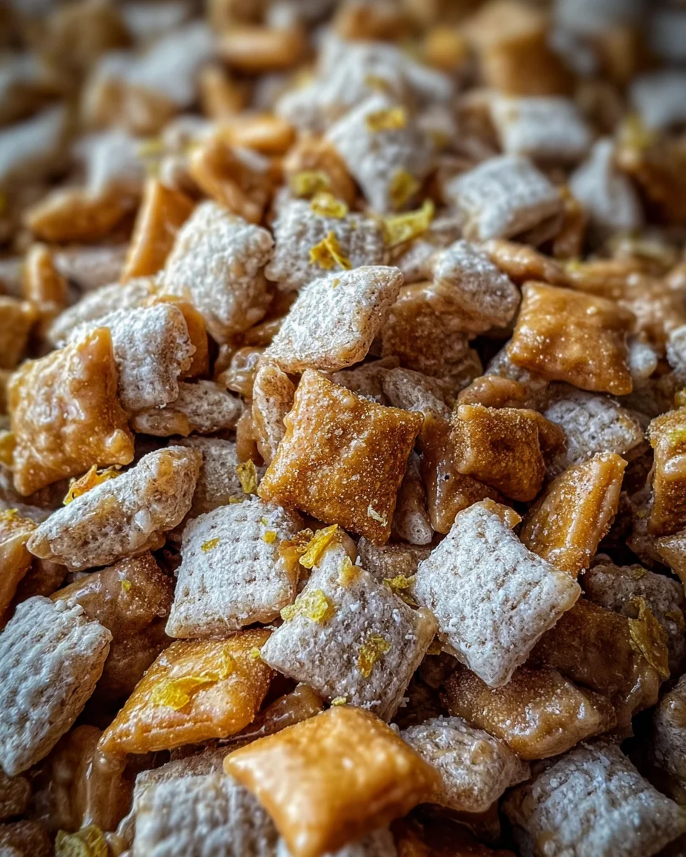 Caramel Apple Puppy Chow Recipe