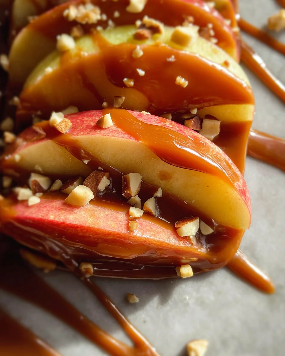 Caramel Apple Slices 18 Caramel