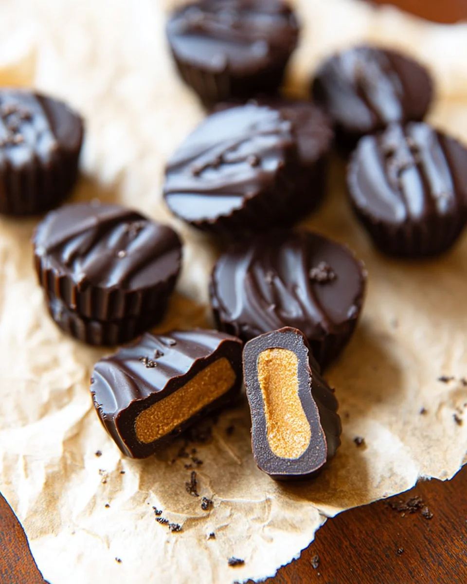 Chocolate Pumpkin Butter Cups