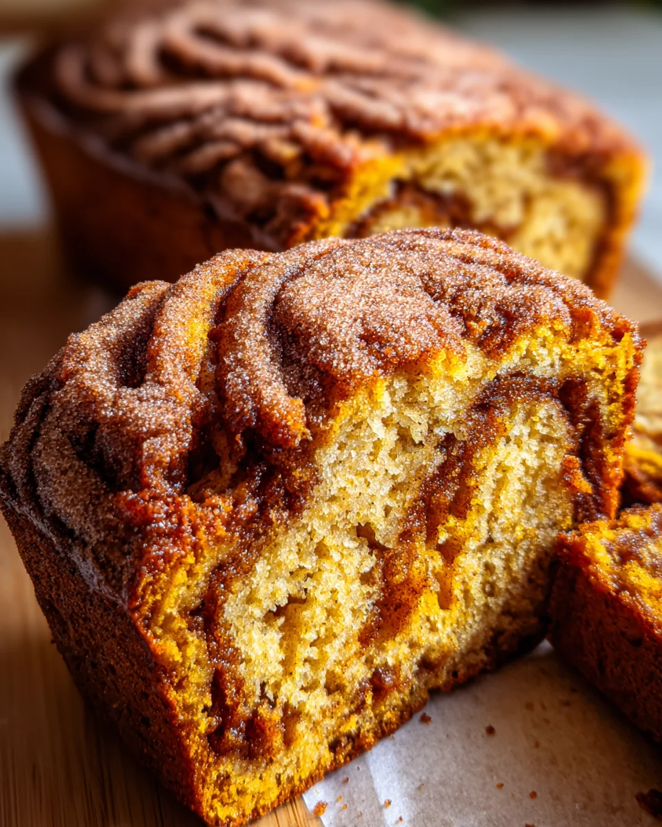 Cinnamon Swirl Pumpkin Bread Mini Loaves 21 Cinnamon