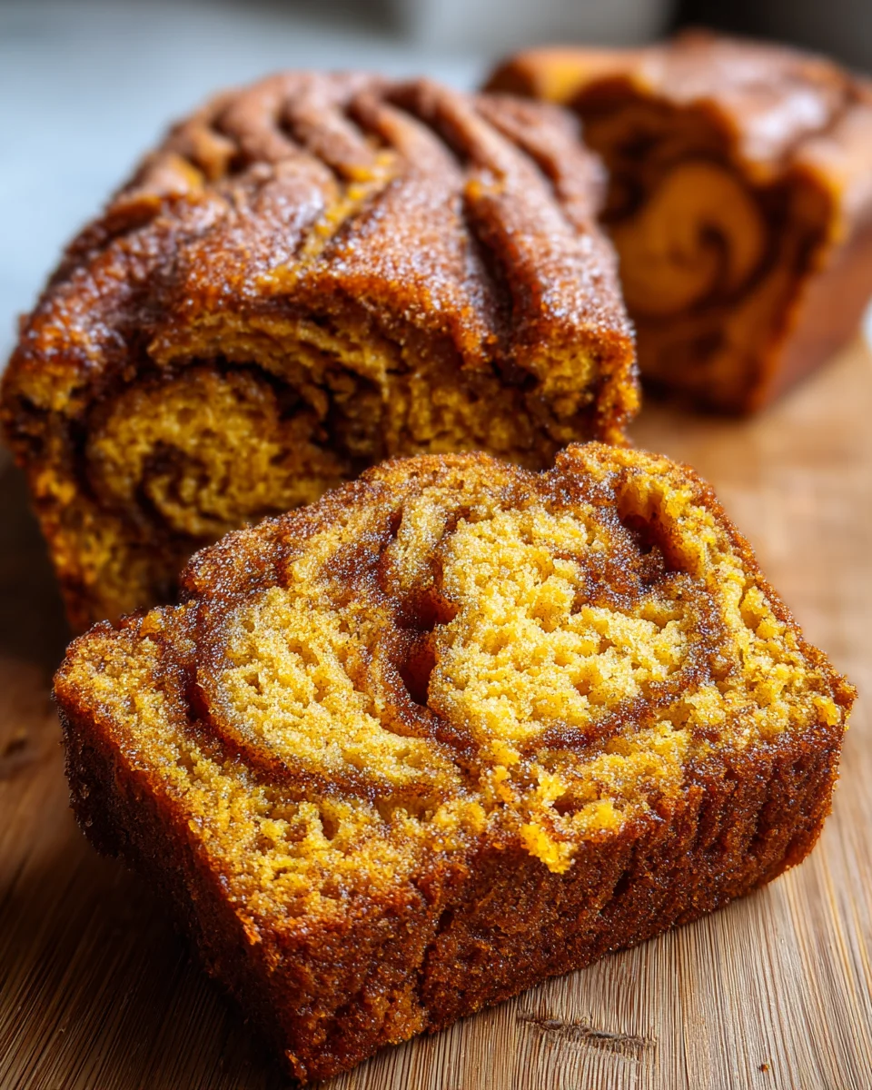 Cinnamon Swirl Pumpkin Bread Mini Loaves 22 Cinnamon