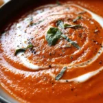 Crockpot Tomato Basil Soup
