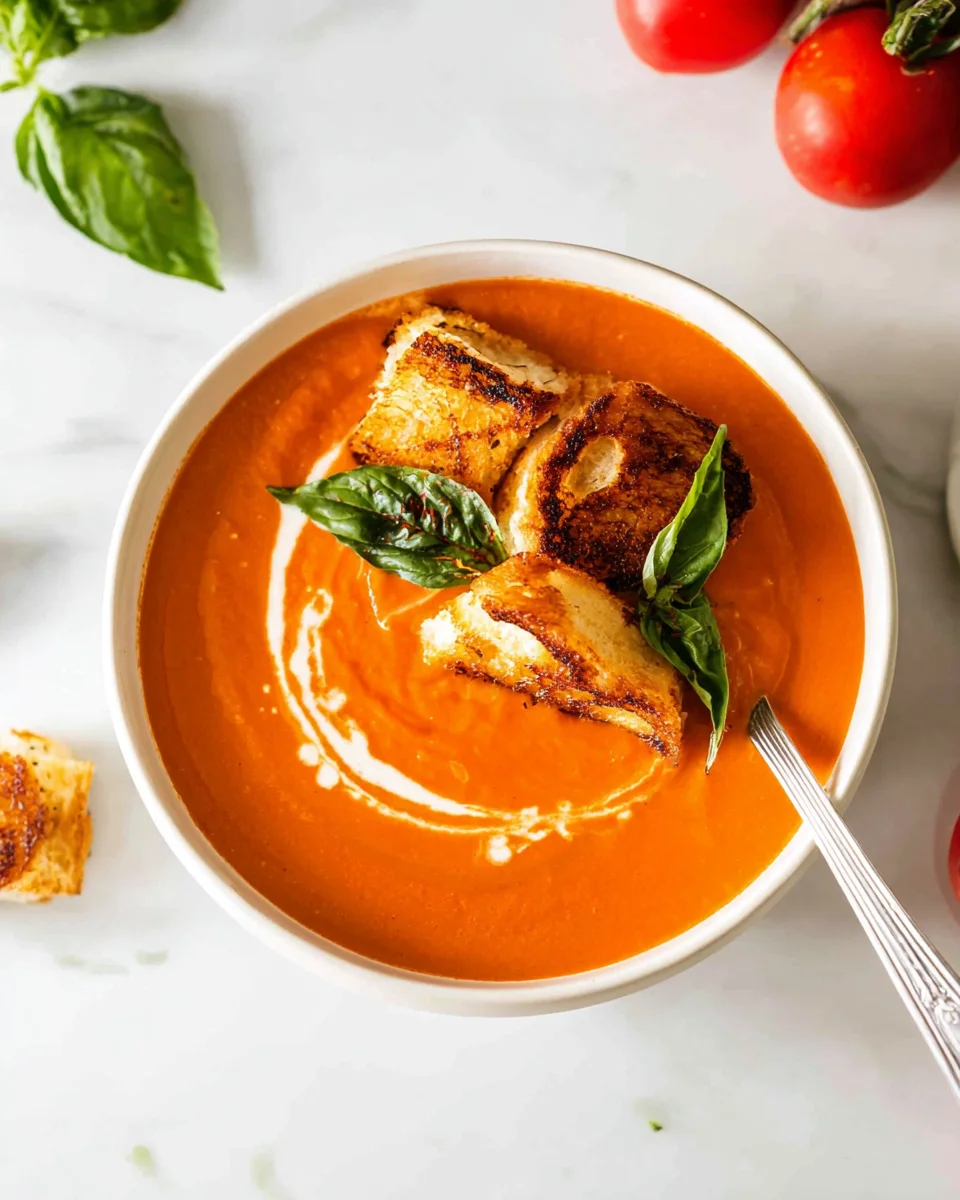 Easy Roasted Tomato Soup