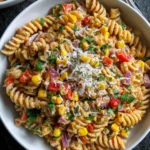 Esquites-Inspired Pasta Salad (Mexican Street Corn-Inspired)