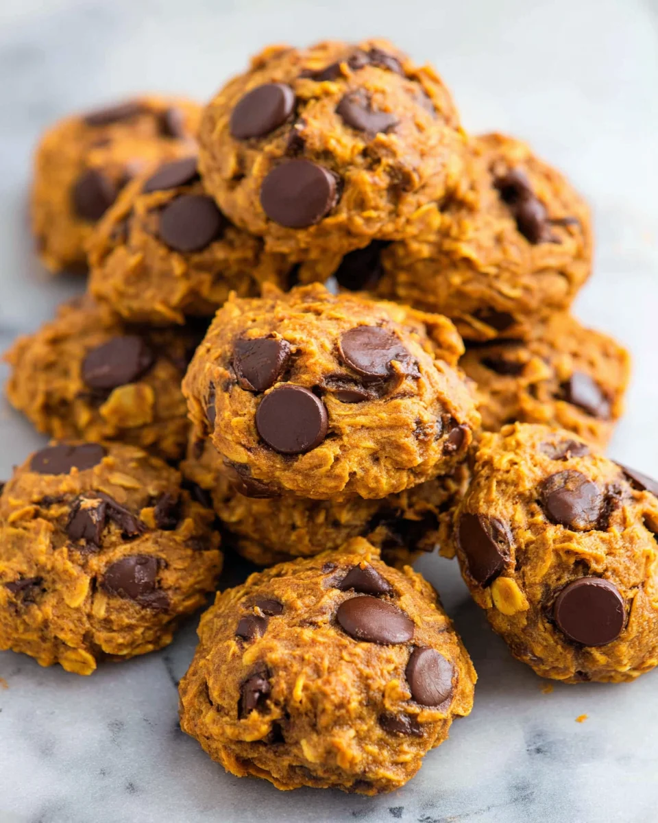 Healthy Pumpkin Oat Cookies