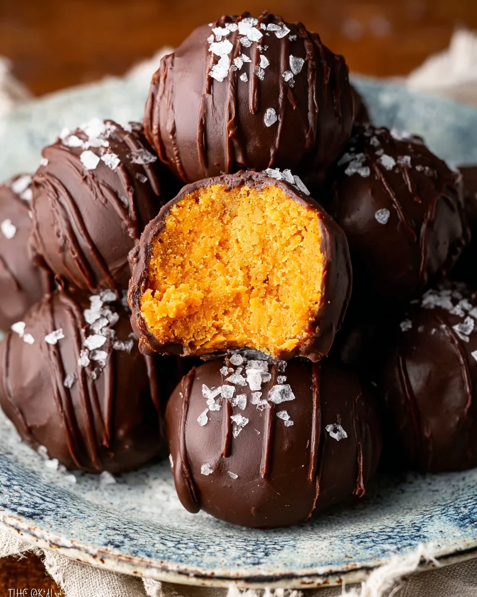 Healthy Pumpkin Truffles