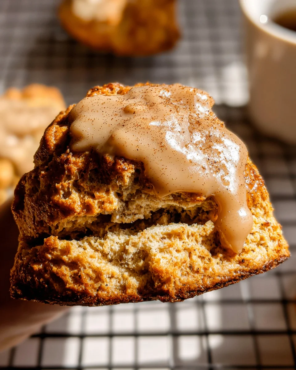 Homemade Chai Scones with Maple Chai Glaze 24 Homemade