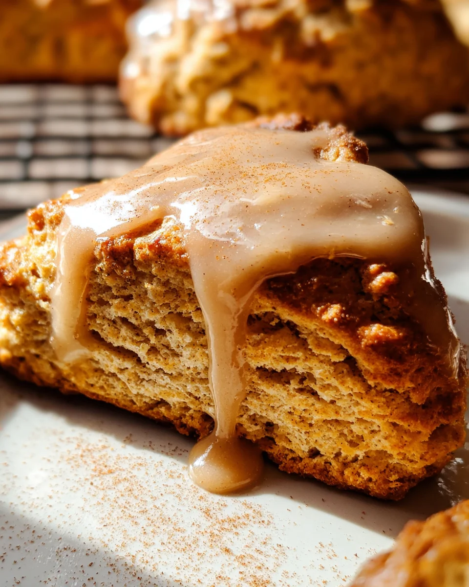 Homemade Chai Scones with Maple Chai Glaze 25 Homemade