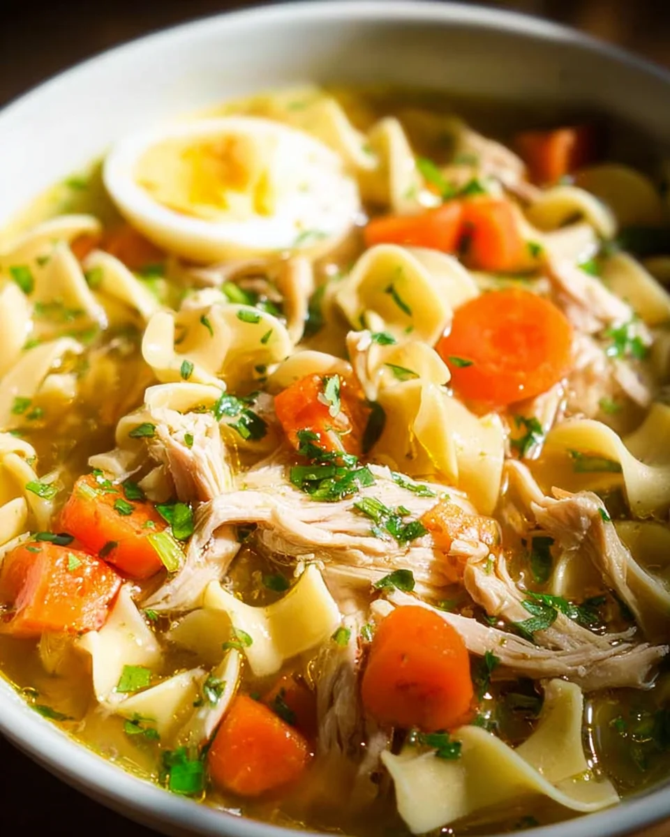Homemade Chicken Noodle Soup