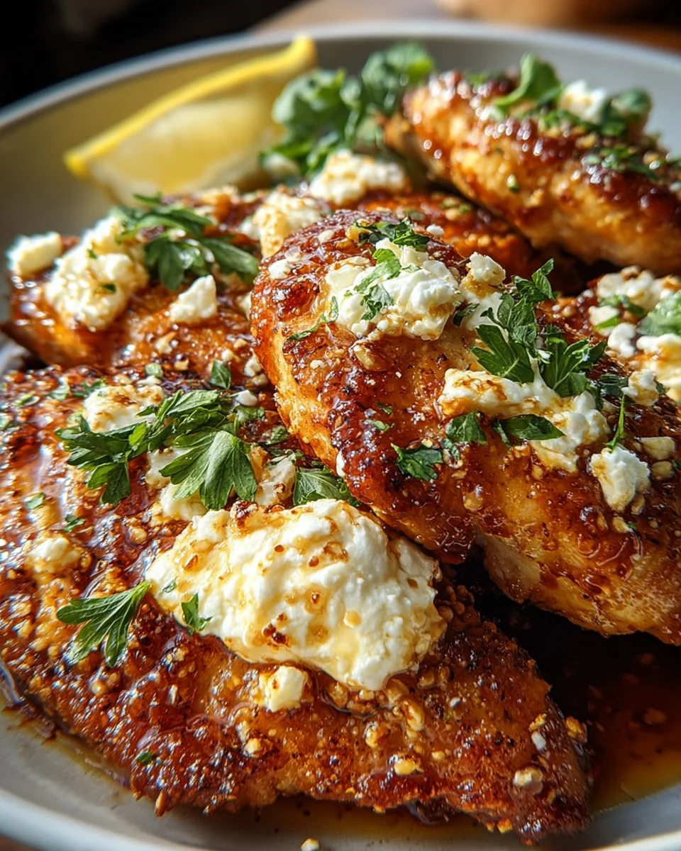 Hot Honey Feta Chicken Dish 21 Hot