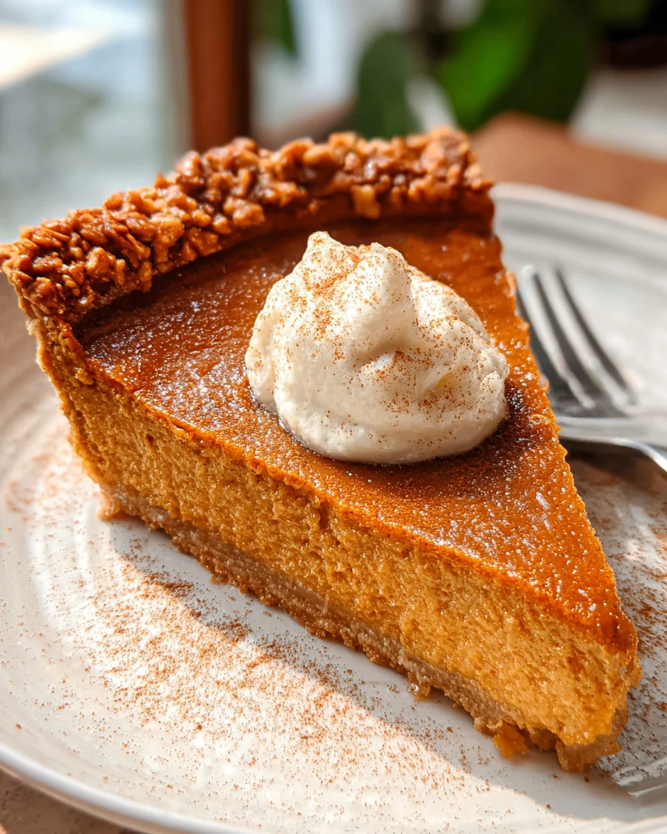 Keto Pumpkin Pie