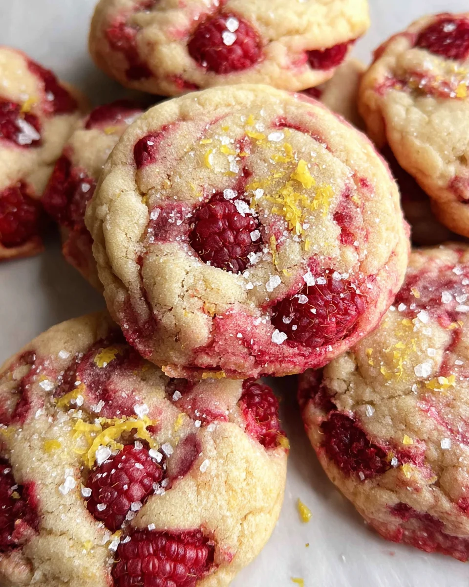 Lemon Raspberry Cookies