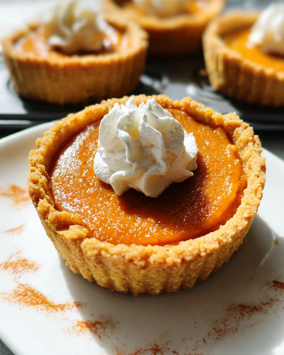 Mini Keto Pumpkin Pie Recipe