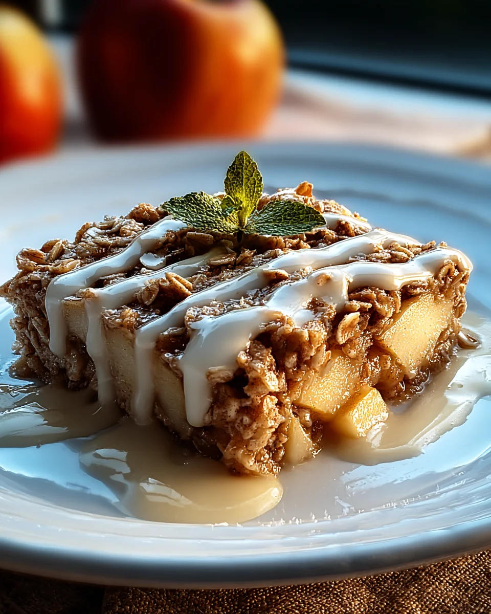 Oatmeal Apple Breakfast Bake