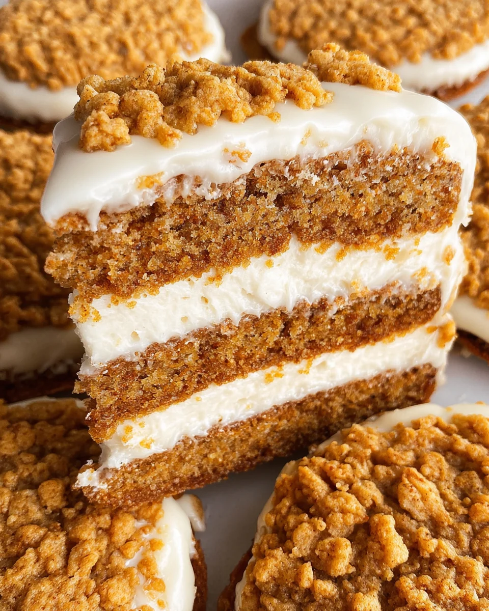 Oatmeal Cream Pie Cake