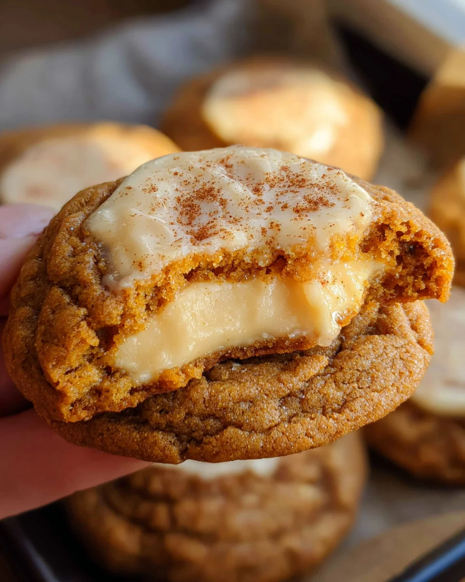 Pumpkin Cheesecake Cookies 26 Pumpkin