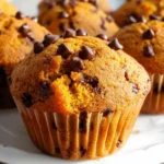 Pumpkin Chocolate Chip Muffins