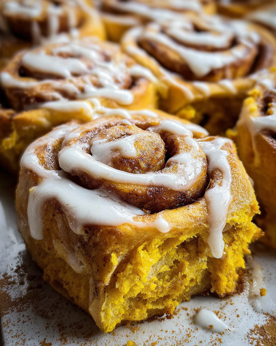 Pumpkin Cinnamon Rolls