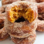 Pumpkin Cinnamon Sugar Donuts